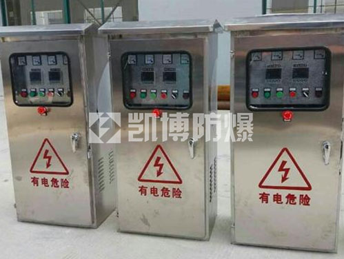 武汉氢气电加热器防爆配电箱